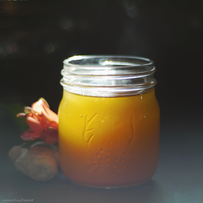 Anti-Inflammatory Lemon Ginger Turmeric Iced Tea 