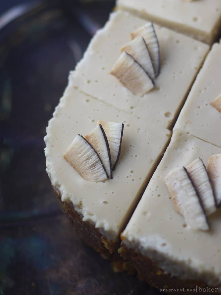 nut-free raw vegan coconut cake paleo recipe