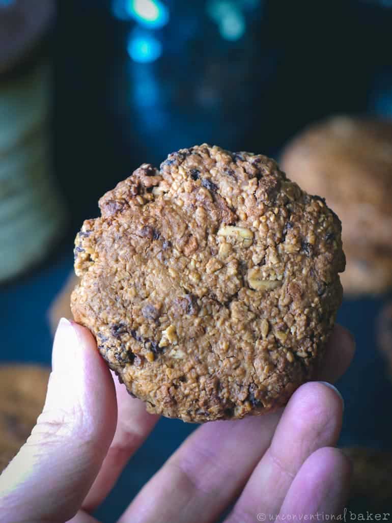 apple cinnamon cookie recipe (vegan, gluten-free)