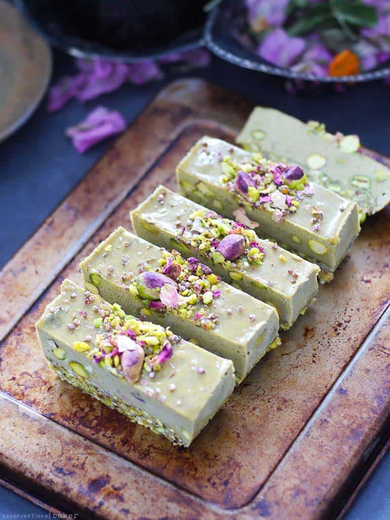 Raw Pistachio Slice (Free From: Gluten & Grains, Dairy, and Refined Sugar)