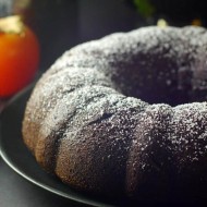 Chocolate Persimmon Bundt Cake
