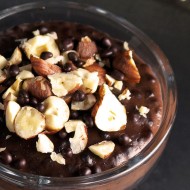 Decadent Chocolate Hazelnut Tapioca Pudding