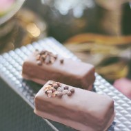Chocolate Covered Espresso Oat Bars