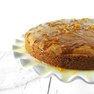 Orange Butter Cake with Warm Orange Sauce