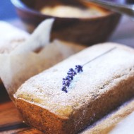 Mini Lemon Poppy Seed Loaves with Whipped Lemon Lavender Butter