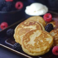 Grain-Free Vegan Cheese Pancakes (Syrniki)