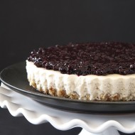 Gluten-Free Vegan Blueberry Cheesecake Tart