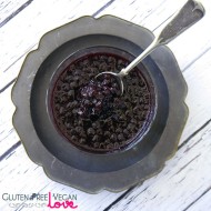 Easy Vegan Paleo Blueberry Jam, Refined Sugar-Free