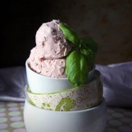 Balsamic Strawberry & Basil Dairy-Free Ice Cream Recipe