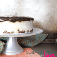 Gluten-Free Vegan Salted Caramel Cheesecake